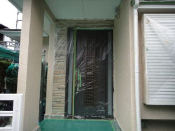 屋根外壁塗装プラスα玄関ドア交換